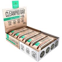 Barra de Proteina Vegana CleanPro Bar Whey Protein Isolado Chocolate C Cranberry Cx 10un 50g Nutrify