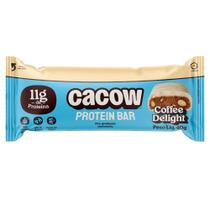 Barra de Proteína Vegana Protein Bar Cacow Sabor Coffe Delight com 11g de Proteína 40g Barra de Proteína Vegana Protein Bar Cacow Sabor Coffe Delight com 11g de Proteína 40g