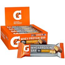 Barra de Proteína Whey Gatorade Chocolate Caramelo 80g Paquete de 12 Barra de Proteína Whey Gatorade Chocolate Caramelo 80g Paquete de 12
