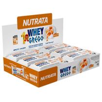 Barra de Proteína Whey Grego 40g 12 Unidades Nutrata