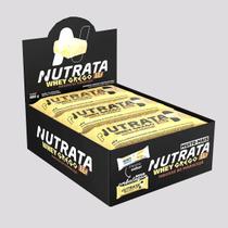 Barra de Proteína Whey Grego Bar Nutrata - 12 unidades