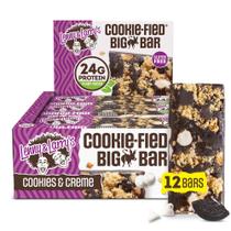 Barra de proteínas Lenny & Larry's Biscoitos e creme BIG BAR preparados com biscoitos