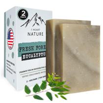 Barra de sabonete iHeart Nature Fresh Forest Eucalyptus com hortelã