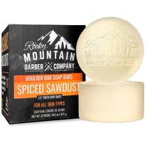 Barra de sabonete Rocky Mountain Barber Company para homens 430ml Barra de sabonete Rocky Mountain Barber Company para homens 430ml