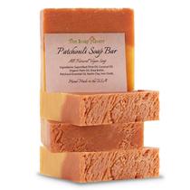 Barra de sabonete The Soap Haven Patchouli 4x130ml feita à mão nos EUA