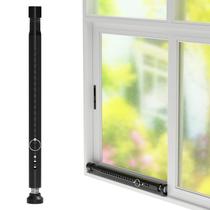 Barra de segurança para porta deslizante DEROFIT ajustável 41-130 cm preta