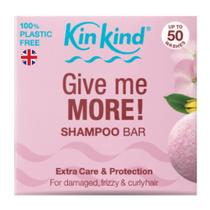 Barra de Shampoo KinKind Dame Más! 50g para Cabello Rizado y Dañado