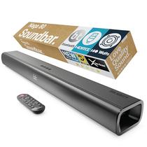 Barra de Som Majority Naga 80 - 140W, 2.1 Canais com Subwoofer Bluetooth