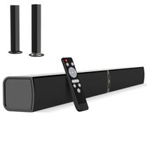 Barra de som MZEIBO 80W Bluetooth 5.0 para Smart TV 2 em 1
