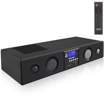 Barra de som Pyle 3D Surround Bluetooth PSBV200BT com subwoofer