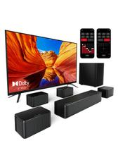 Barra de som ULTIMEA Poseidon D80 7.1 Ch com Dolby Atmos 460W Barra de som ULTIMEA Poseidon D80 7.1 Ch com Dolby Atmos 460W