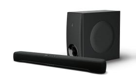 Barra de som Yamaha Audio SR-C30A Compact com subwoofer preta