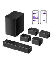 Barra de Sonido ULTIMEA 7.1 con Subwoofer Inalámbrico 410W Surround