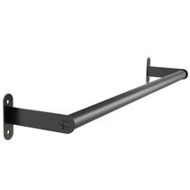 Barra de Toalha MKO 43 cm Aço Inoxidável Preto Fosco