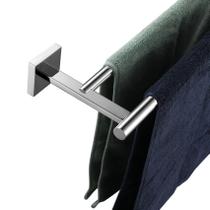 Barra de toalhas KOKOSIRI Suporte de toalha de banheiro 80 cm Chrome B5005CH