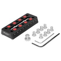 Barra de trilho telescópico Yueoct 100 mm/3,94 Vixen Dovetail Plate