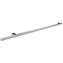 Barra De Utensílios Suporte De Cozinha Redonda Aço Inox 100cm Barra De Utensílios Suporte De Cozinha Redonda Aço Inox 100cm