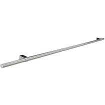 Barra De Utensílios Suporte De Cozinha Redonda Aço Inox 100cm Barra De Utensílios Suporte De Cozinha Redonda Aço Inox 100cm