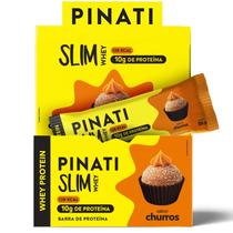 Barra De Whey Pinati Slim Whey Churros 35G (Display 16Und) Barra De Whey Pinati Slim Whey Churros 35G (Display 16Und)