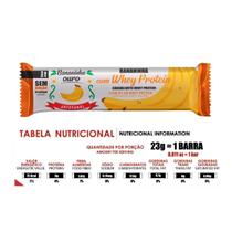 Barra Doce De Bananinha Com Whey Protein 23g Caixa 16 Un. - Rosas dos Ventos