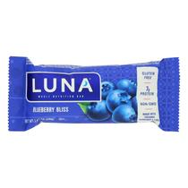 Barra energética Clif Bar Luna Organic Blueberry Bliss 48 g x 15 Barra energética Clif Bar Luna Organic Blueberry Bliss 48 g x 15