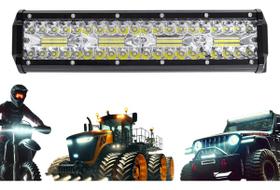 Barra Farol Auxiliar Milha Led Foco 30º Off Road 240w 30cm