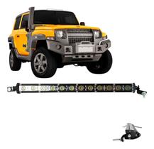Barra Farol Auxiliar Milha Led Foco 30º Off Road 36w 34cm