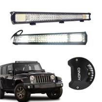 Barra farol de milha 144 leds 432w bivolt universal cinoy