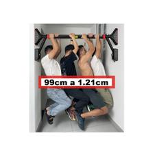 Barra Fitness para Porta e Parede Academia em Casa para Flexão, Abdominal E Exercicios Ajustavel