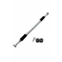 Barra Fixa Ajustável Porta Exercícios 80-100cm Aço Resistent