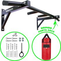 Barra Fixa Parede Musculação Pull-up Pegada Neutra E Aberta
