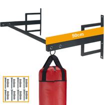 Barra Fixada Parede Treinar Musculação Cross Training Preto