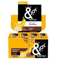 Barra Fruta Banana e Cacau display 12uni de 25g - &Joy Barra Fruta Banana e Cacau display 12uni de 25g - &Joy
