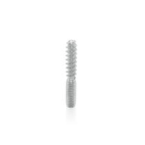 Barra Haste Rosca de 1/4" E Rosca Para Madeira 7,0 X 70 Mm Zincada