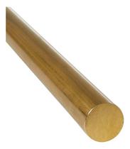 Barra Latão Ø 7/8 (22,22mm) X 300mm Vergalhão, Tarugo
