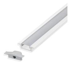 Barra Led Embutir 2m Slim Aluminio P/ Moveis Gesso Sanca Barra Led Embutir 2m Slim Aluminio P/ Moveis Gesso Sanca