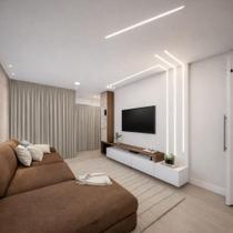 Barra Led Embutir 2m Slim Aluminio P/ Moveis Gesso Sanca