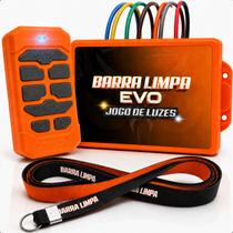 Barra Limpa Evo Zendel Jogo De Luzes Led Farol Strobo Bivolt 12v 24v Universal Caminhão Carro Pickup