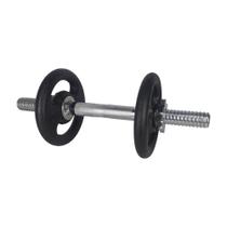 Barra Maciça 40 Cm Up Lift Recartilhada Com Rosca Unissex