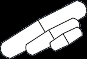 Barra magnética angular 8 x 22