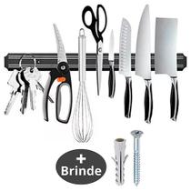 Barra Magnética Imã De Parede Para Facas Ferramentas Cozinha