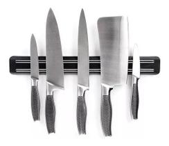 Barra Magnética Imã Suporte Facas Ferramentas Cozinha 33cm