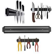 Barra Magnética Imã Suporte Facas Porta Ferramentas Multiuso Cozinha 33Cm Barra Magnética Imã Suporte Facas Porta Ferramentas Multiuso Cozinha 33Cm