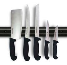 Barra Magnética para Facas e Ferramentas Suporte com Fixação Forte, Ideal para Cozinha e Oficina, 33cm