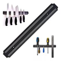 Barra Magnética Suporte Facas Ferramentas Cozinha 33cm 1 UNI