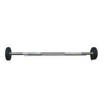 Barra montada emborrachada epic com pegada em hard chromo 10kg rae fitness Barra montada emborrachada epic com pegada em hard chromo 10kg rae fitness