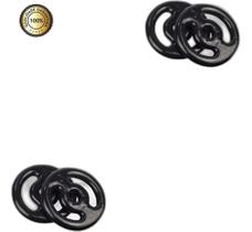 Barra Musculação 40 cm + 16 kg Anilhas Prática e Durável Barra Musculação 40 cm + 16 kg Anilhas Prática e Durável