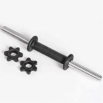 Barra Musculação 40cm Emborrachada Profissional Maciça