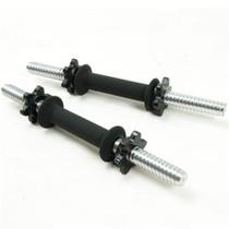 Barra Musculação 40cm Emborrachada Profissional Maciça PAR