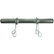 Barra Musculacao Macica 40cm com Presilhas Polimet